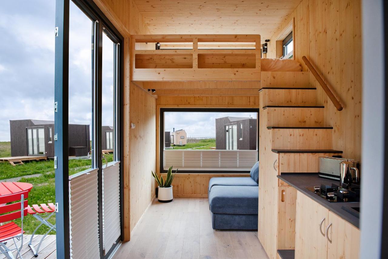 Tiny House Nature 2 Innenlage - Green Tiny Village Harlesiel Carolinensiel Kültér fotó